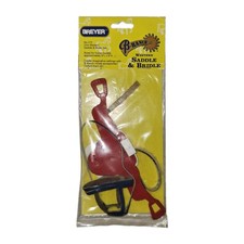 Rare 1994 Breyer Accessories # 272 Western Saddle Bridle Breyer Horses 9x6