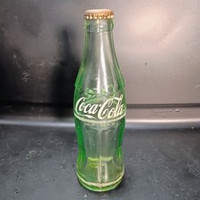 Vintage 1966 Coke Coca Cola Bottle La Crosse Wis Bottled 6 1/2oz Green Glass  picture