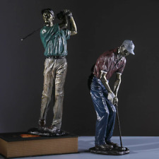 Vintage Golfer Figurines Retro Souvenir Sport Craft Ornaments Golf Athlete Home picture