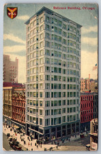 Reliance Building 1916 Chicago Illinois Street Walking Postcard Vintage picture