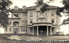Honolulu Hawaii HI Elks Club c1900s-10s Real Photo Vintage Postcard bhn picture