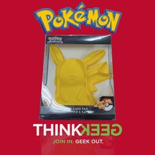 Thinkgeek Pokemon Pikachu Silicone Cake Pan Mold Dishwash Microwave Oven Safe picture