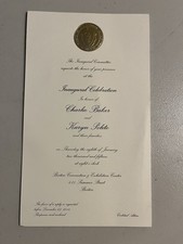 Massachusetts Governor Inauguration Celebrations Charlie Baker - Super Rare  picture