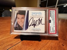 PSA 10 Psych TV Show Autograph Auto #RM Ralph Macchio Cobra Kai Karate Kid picture