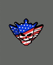 Cody Rhodes The American Nightmare Vinyl Sticker 5.75x4.5, Multi Layer Color picture