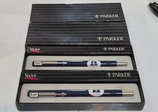 Lot of 2 Parker Vector Advertising Pens Logo F I M-92 Stinger Surface To Air... picture