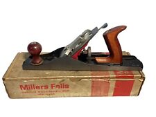 Vintage Millers-Falls #140B Smooth Bottom Beach Plane Carpenter Wood Working picture