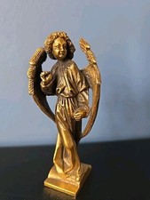 Vintage MMA brass angel figurine Metropolitan Museum of Art sculpture 3 1/8” picture