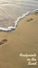 Footprints in the Sand Holy Card (10-pack) with Two Free Bonus Cards picture