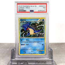 Lapras HGSS14 Heartgold & Soulsilver Promo Pokemon PSA 7 Total Pop 86 picture