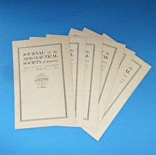 Journal of the Aeronautical Society of America, 1916: complete run picture