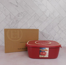 Emile Henry Ceramic Cheese Storage Box, Burgundy - New picture