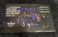 USHER at SUPER BOWL LVIII HALFTIME SHOW 2024 Emmy ad for Best Variety Special picture