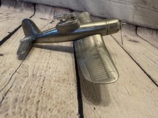 Vintage F4U-1 Corsair Airplane Tabletop Cigarette Lighter Westland Japan picture