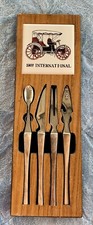 1907 INTERNATIONAL SPOON FORK KNIFE BOTTLE OPENER 16”X6” picture