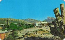 Vintage 1967 Casas Moviles San Carlos Guaymas Mexico Desert Resort Postcard picture