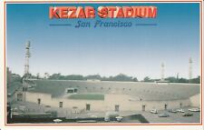Limited Edition San Francisco 49ers Kezar Stadium Postcard - AFL Oakland Raiders picture