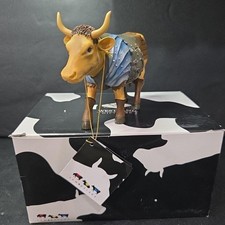 Cow Parade Gladiator Cow Figurine Westland Giftware 7249 Vintage Box Tag picture