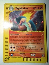 2002 Pokemon Typhlosion 28/165 Holo Rare 🔥🌀 Swirl Expedition picture