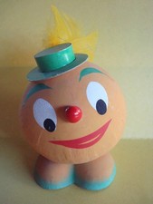 1950's Pumpkin Man Halloween Candy Container West German  Paper Mache picture