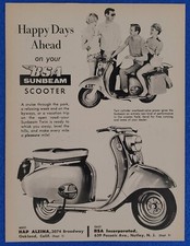 1959 VINTAGE BSA SUNBEAM TWIN SCOOTER 