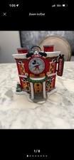 Disney Mickey's Alarm Clock Shop Department 56, Village 4057261 Building Store picture