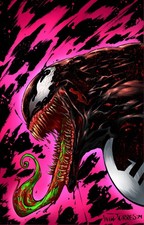 Art of Will Torres Venom Sketchbook Chance of 1/1 Sketch Cardstock LTD 40 picture