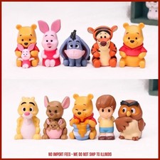 10pcs/set Cartoon Winnie The Pooh Action Figure Toy Pooh Bear Tigger Eeyore  picture