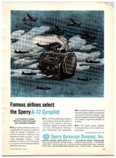 Original 1946 Sperry Gyroscope Company Print Ad (8in x 11in) Advertisement picture