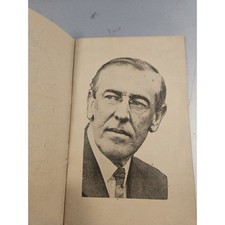 vintage World War I historical pamphlet featuring President Woodrow Wilson Rare picture