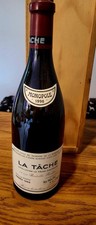 Empty Liquor Bottle DRC La Tache 1996 Grand Cru Bottle Number 02355 picture