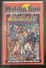 THE MALIBU SUN #15 “1st Appearance WildCats” (MALIBU Comics 1992) NM picture