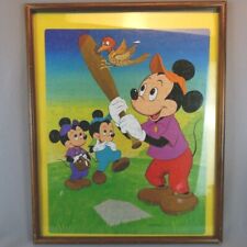 VTG Walt Disney Productions Mickey Mouse - Baseball Woodpecker Problems picture