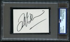 Frank Gorshin signed autograph 2.5x3.5 Actor The Riddler in Batman Cut PSA Slab picture