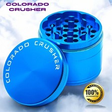 Colorado Crusher Spice Herb Tobacco Grinder 2.5 Inch 4 Piece  Aluminum 56MM picture