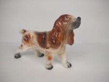vintage artmark japan cocker spaniel dog figurine statue porcelain large 6 1/4