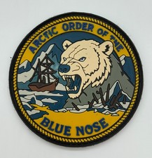 Arctic Order of the Blue Nose, 3.5 inch, PVC, Hook and Loop Patch picture