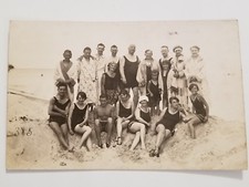 Vintage Antique Real Photo Postcard Germany Swimmers Bathing Suits Group Picture picture