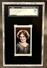 1928 WD & HO Wills #17 Lois Moran Cinema Stars SGC 9 MT picture