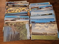 3.5 Lbs Large Lot Vintage Chrome Postcards, Mostly US, 1960s-70s, Travel, Cities picture