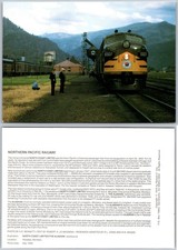Continental Northern Pacific 6507 North Coast Limited Alaska Postcard picture