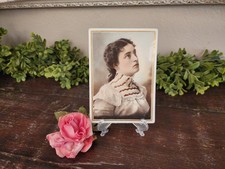 Antique 19th Century Tressemann & Vogt Porcelain Portrait Plaque Limoges France picture