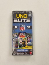 Mattel Uno Elite Booster Set Plus Card Game Blue Modern Add-On Item picture