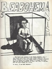 DEAN KOONTZ - WAY STATION RARE Beabohema #5 August 1969 Science Fiction Fanzine picture