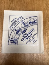 Original 1934 Chicago World’s Fair Ephemera – Walgreens Promotional Napkin picture