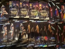 Huge Lot 4 K-pop Demon Hunters Classic Edition 5p Collector Box 18 Booster Packs picture