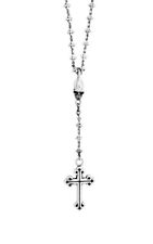 King Baby Rosary w/MB Cross Chain, Skull and Small Traditional Cross picture
