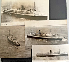 1928 PHOTO PRESS RELEASES: SS ROBERT E LEE RUN AGROUND MASSACHUSETTS FP429 picture
