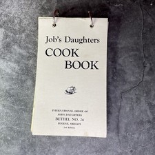 Eugene, Oregon 1961 International Order Of Job’s Daughters COOK BOOK Recipes picture