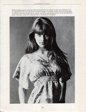 Nastassja Kinski Magazine Photo Clipping 1 Page Z6511 picture